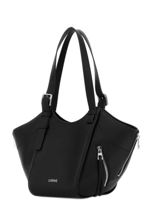 Black leather Hammock Flip handbag Black LOEWE (A538HHBX07)