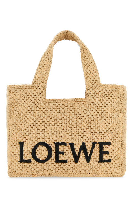 Raffia small handbag Brown LOEWE PAULA'S IBIZA (A685B59X03)