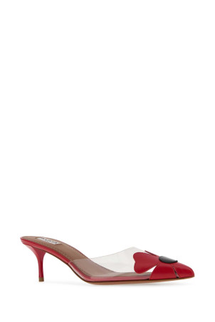 Multicolor PVC and leather Bloom mules ALAIA (AA3M2023O022)