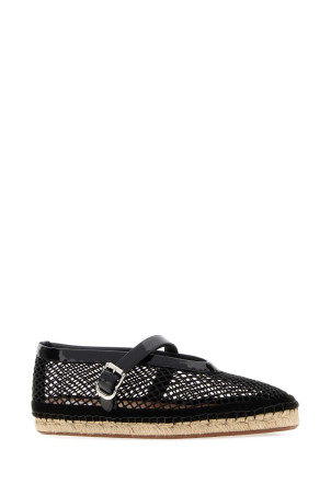 Black mesh espadrilles Black ALAIA (AA3P1002A028)