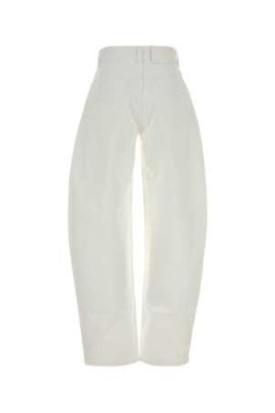 White denim jeans ALAIA (AA9P1280D027D)