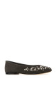 Graphite canvas ballerinas Gray GIMAGUAS (BAILARINASTUDSCANVAS)