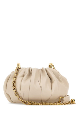 Кожаная сумка-ведро Chloé Plissé песочного цвета CHLOE (CH26US765S27) CHLOÉ