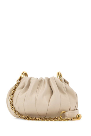Кожаная сумка-ведро Chloé Plissé песочного цвета CHLOE (CH26US765S27) CHLOÉ