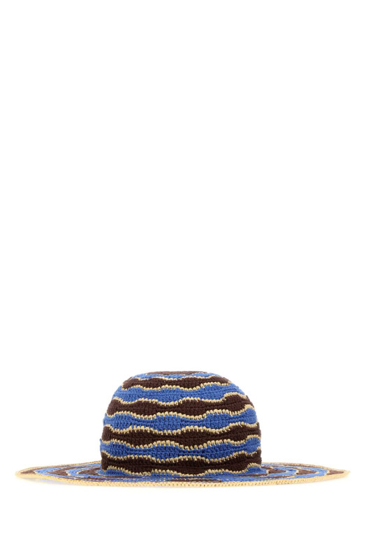 Embroidered crochet hat FENDI (FXQ173B13Y)