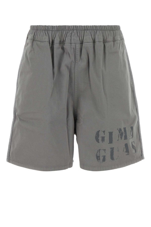 Серые хлопковые шорты Gima, серые GIMAGUAS (GIMASHORTS)