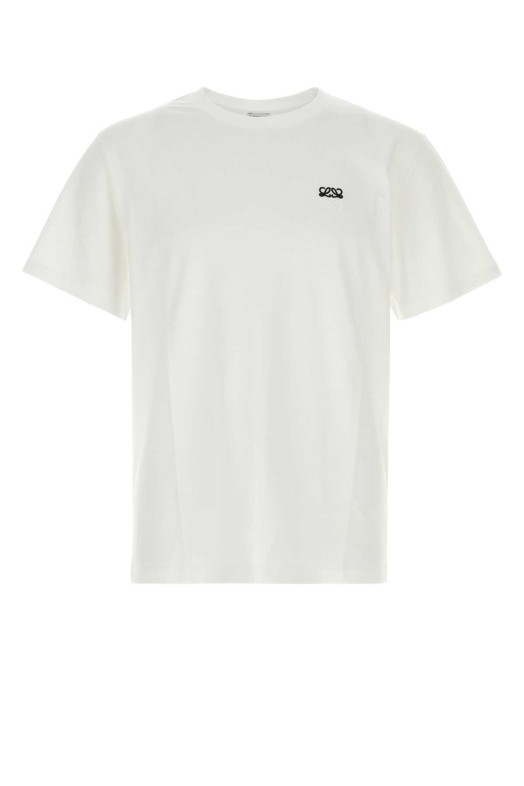 Белая хлопковая футболка LOEWE (H526Y22J98)