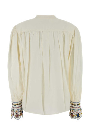White viscose blend Monique blouse ISABEL MARANT ETOILE (HT0904FAD3J06E)