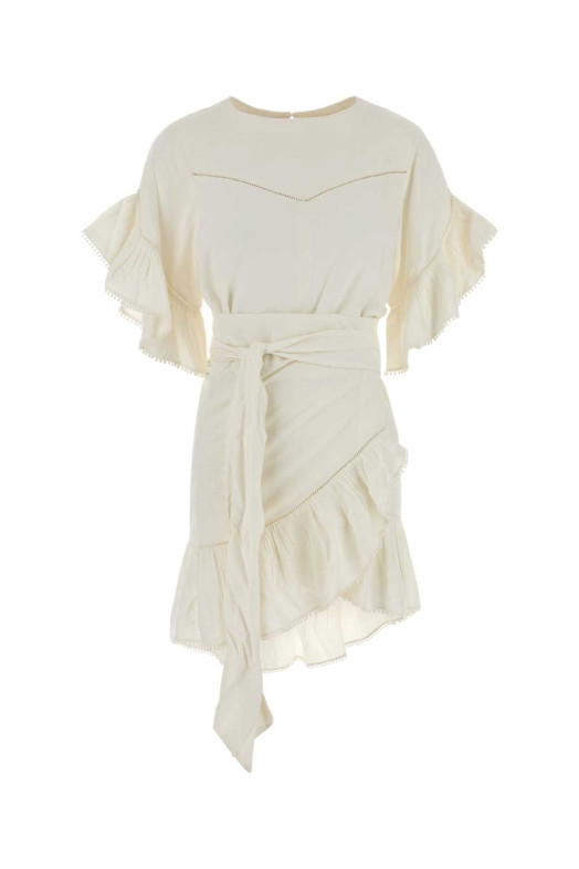 Ivory viscose blend Malica dress ISABEL MARANT ETOILE (RO1183FAD3J12E)