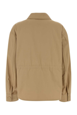 Beige cotton jacket Beige LOEWE (S359Y02XHP)