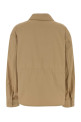 Бежевая хлопковая куртка LOEWE (S359Y02XHP)