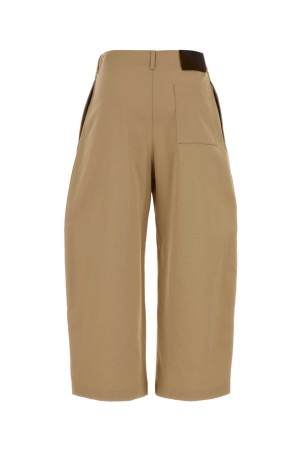 Beige cotton wide-leg pant Beige LOEWE (S359Y04XJE)