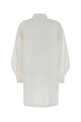 Белое платье-рубашка из поплина, белого цвета, LOEWE (S359Y09XMQ)