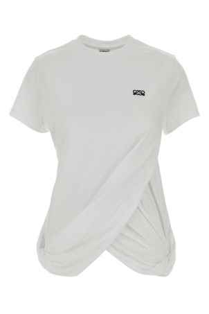 White cotton t-shirt White LOEWE (S359Y22XAP)