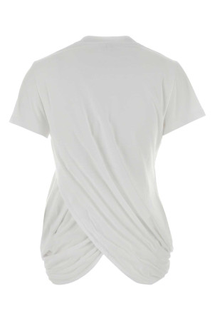 White cotton t-shirt White LOEWE (S359Y22XAP)