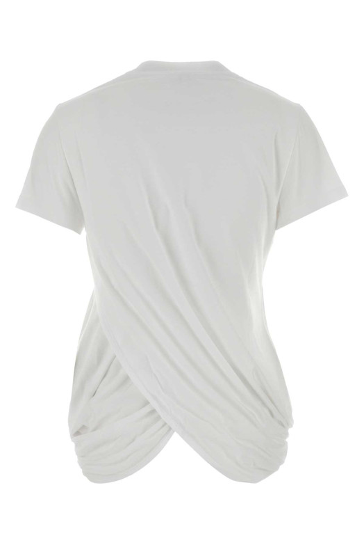 Белая хлопковая футболка White LOEWE (S359Y22XAP)