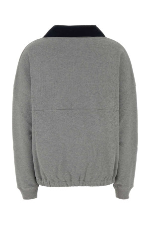 Grey cotton sweatshirt Gray LOEWE (S359Y24X66)