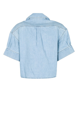 SHORT SLEEVE SHIRT BLUE LOEWE PAULA'S IBIZA (S616Y1DX07)