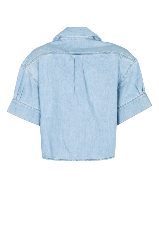 SHORT SLEEVE SHIRT BLUE LOEWE PAULA'S IBIZA (S616Y1DX07)