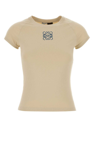 Cream cotton Paula s Ibiza t-shirt Beige LOEWE PAULA'S IBIZA (S616Y22X90)