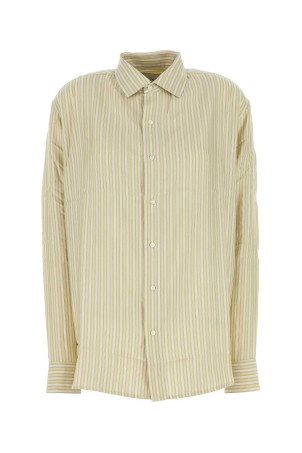Embroidered silk oversize Songino shirt LE KASHA (SONGINO)