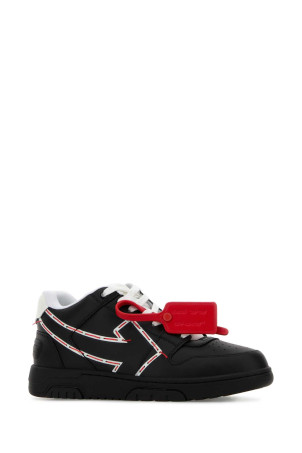 Black leather sneakers OFF WHITE (OMIA189F25LEA00D)