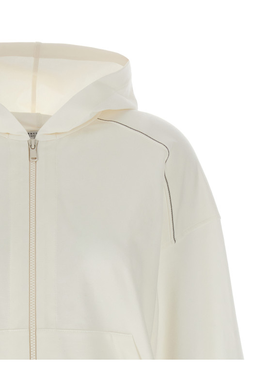 Monile hoodie White