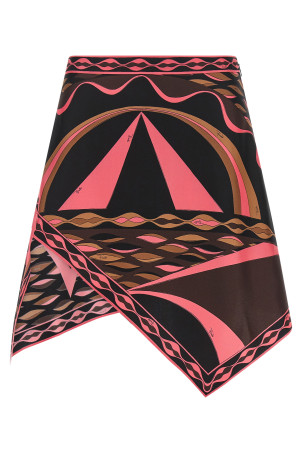 Pink 'Dune' skirt Multicolor