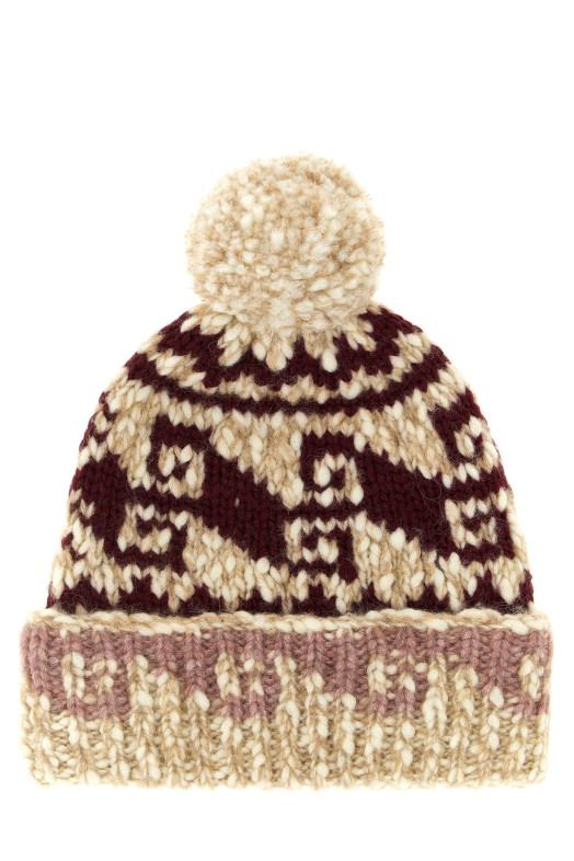 Multicolor pon pon beanie Multicolor