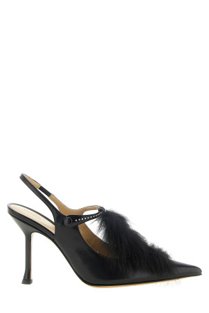 'Fendi Noir' slingback Black