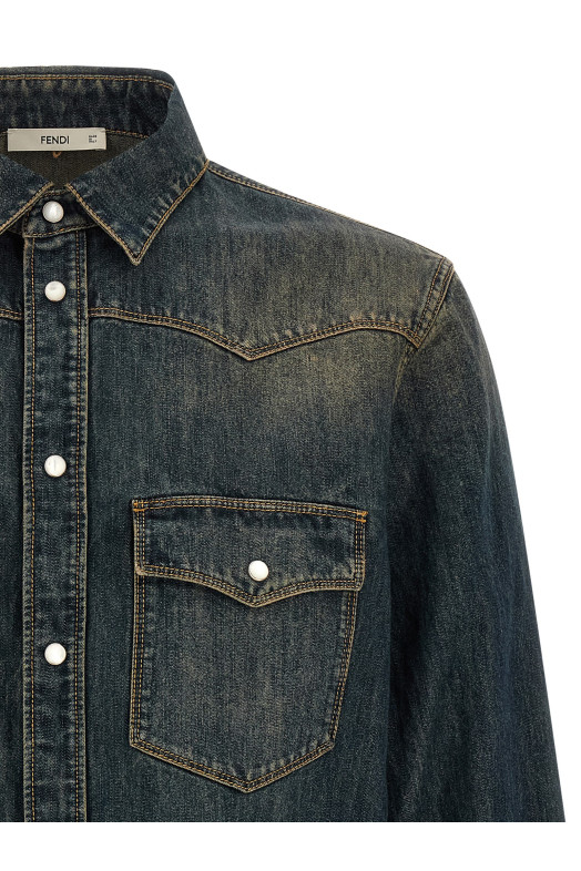 Bananatex® denim shirt Blue