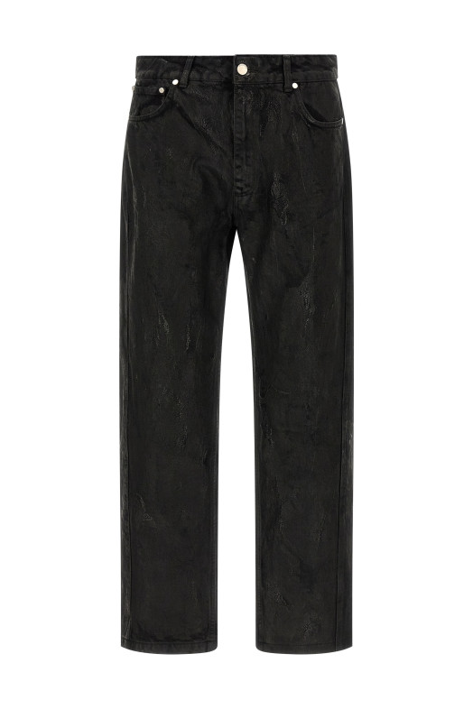 Black 'Darkened' jeans Black