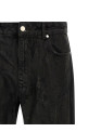 Black 'Darkened' jeans Black