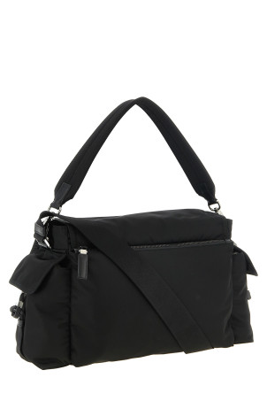 Чорна сумка через плече «Prada Explore» Чорна 2VD082VOOO2DW3F0002