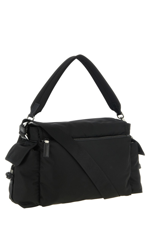 Черная сумка через плечо «Prada Explore» Черная 2VD082VOOO2DW3F0002