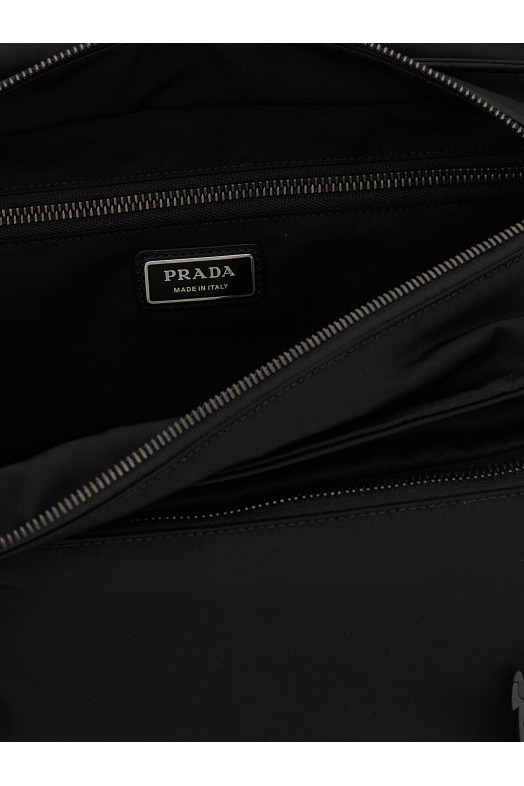 Черная сумка через плечо «Prada Explore» Черная 2VD082VOOO2DW3F0002