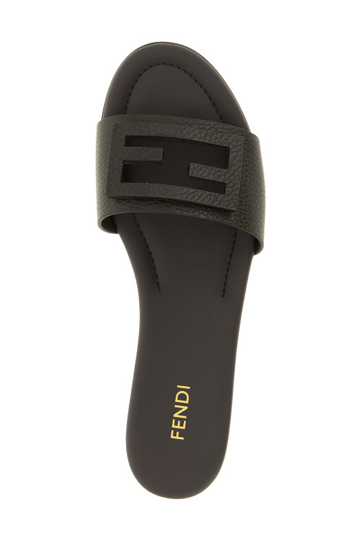 Brown 'Tube' slides Brown