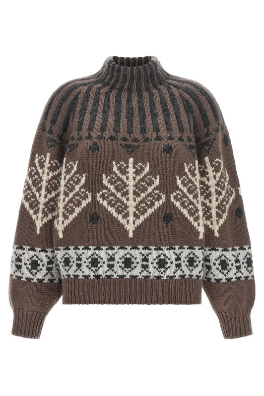 Brown 'Nordic Heritage' sweater Brown