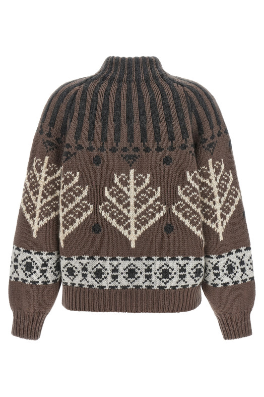 Brown 'Nordic Heritage' sweater Brown