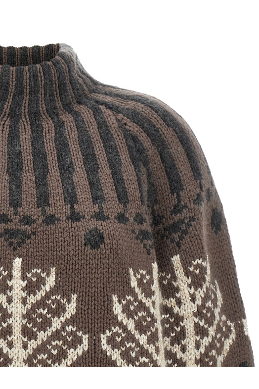 Brown 'Nordic Heritage' sweater Brown