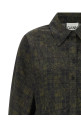 Floral tartan shirt Green