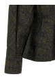 Floral tartan shirt Green