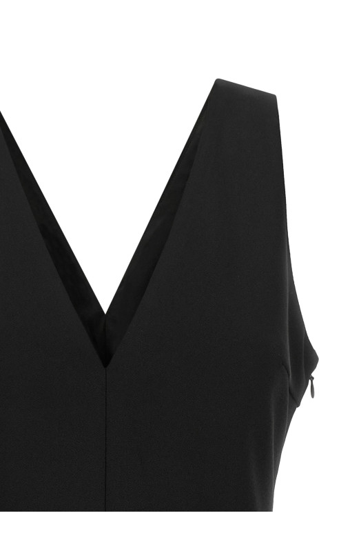 Black peplum top Black