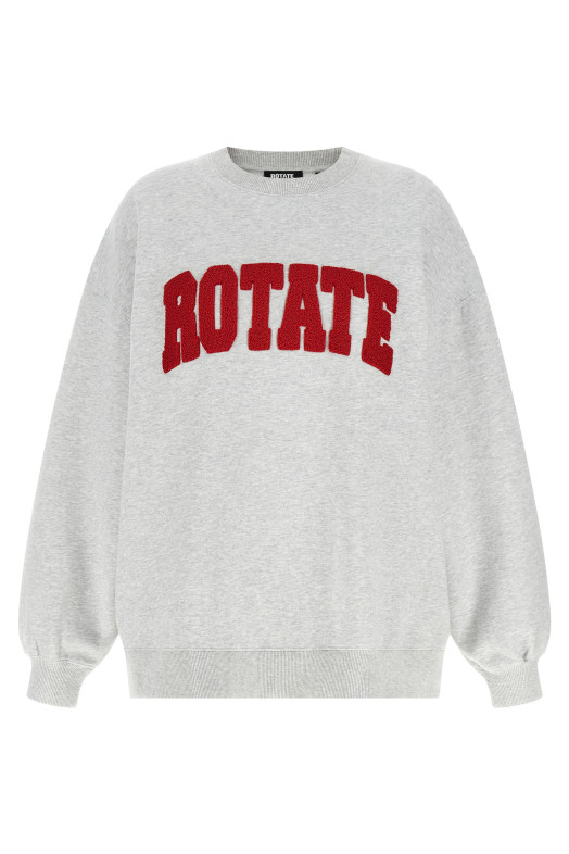 Red logo sweatshirt Gray