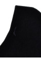 Logo embroidery hood Black