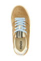 Бежевые кроссовки «Fendi Match» Бежевые 8E9084B1RGF1Y22