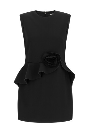Black pink dress Black