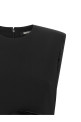 Black pink dress Black