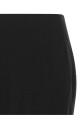 Chiffon flounces skirt Black