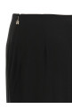 Chiffon flounces skirt Black